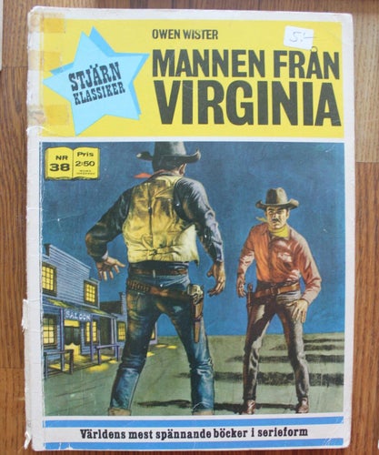 STJÄRNKLASSIKER 1972 nr 38 Mannen från Virginia