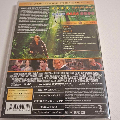 The Hunger Games 2-Disc Special Edition (inplastad)