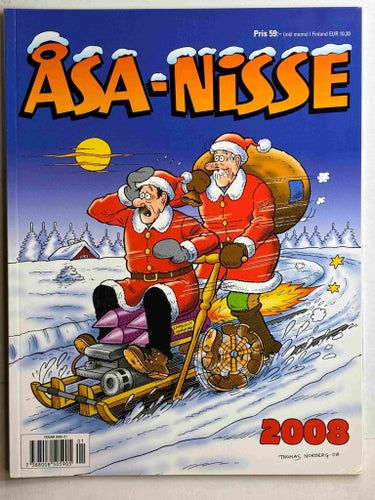 Åsa-Nisse Julalbum 2008: Oläst