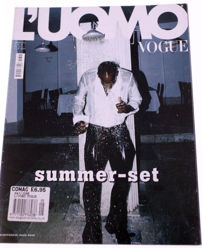 L'Uomo Vogue Italia men's magazine-No. 321-May/June 2001-"Summer Set" Italian