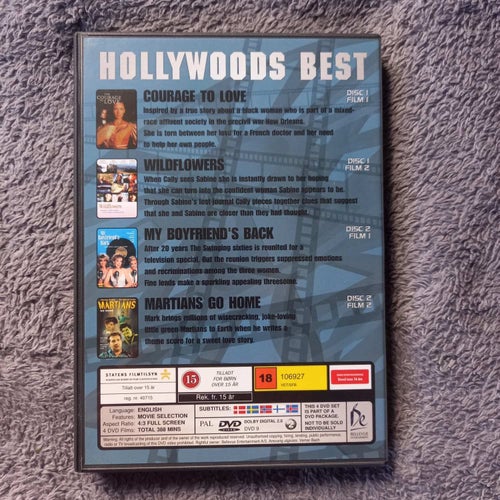 Hollywoods Best | 4 filmer | Bellevue Entertainment | 2 Disk.