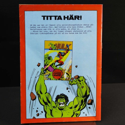 Hulk - 1982 - NR 3 - Tre mot en | Döden och ödet
