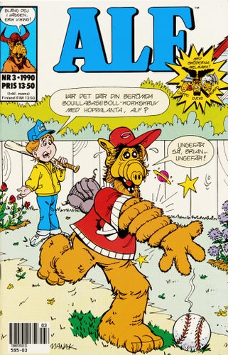 Alf Serietidning 1990 nr 3 (Oläst arkivex)