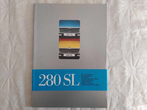 Mercedes Benz 280 SL 350 SL 450 SL R107 1975 0674 in deutsch ..