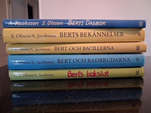 Ungdomsböcker - Bert, 5st