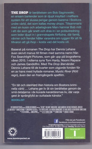 The Drop - Dennis Lehane - 2015