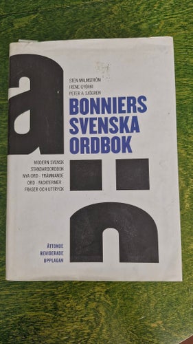 Bonniers Svenska Ordbok av Sten Malmström, Iréne Györki, Peter A. Sjögren, 2002