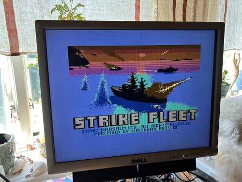 Strike Fleet Commodore 64/128 (1987) Lucasfilm Games