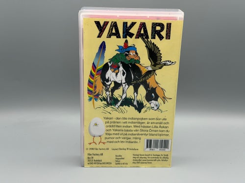 Yakari - Svenskt tal - VHS