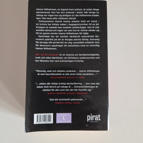 Det elfte manuset av Anne Holt, 2019
