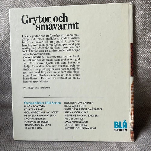 Grytor och småvarmt - Karin Österling