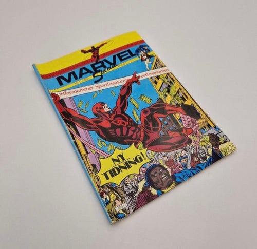 Marvel Special FÖRSTANUMMER Nr 1 1982 Första Utgåva Serietidning Serie Magasin