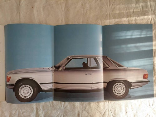 Mercedes Benz 280 SL 350 SL 450 SL R107 1975 0674 in deutsch ..