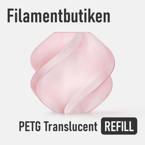 Bambu Lab PETG Translucent Filament Rosa/Pink