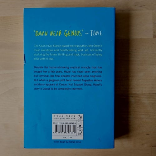 The Fault in Our Stars av John Green, 2012