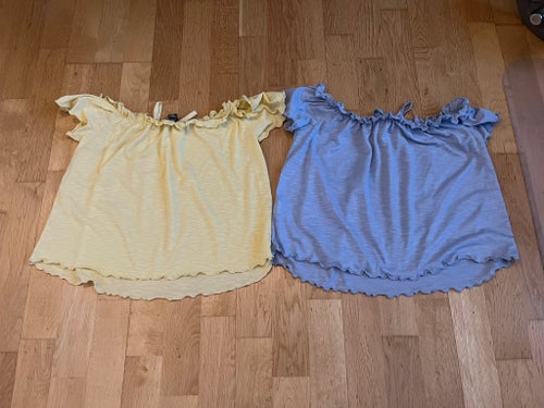 Primark Blusar - Gul & Blå - Storlek 32