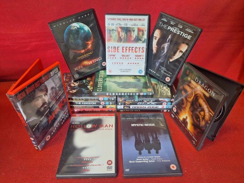 LAGERRENSNING - HOLLOW MAN / SIDE EFFECTS mfl PAKET [OLIKA SKICK] DVD