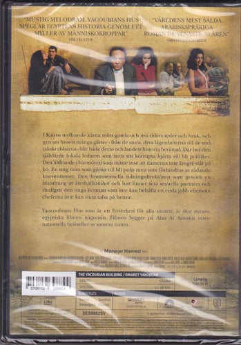 DVD / Yacoubians Hus / Makt, Kärlek, Sex, Överlevnad / Ny & inplastad
