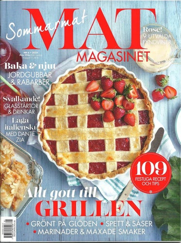 Mat Magasinet Nr. 6 2024 - Sommarmat/Itaienskt med Dante Zia