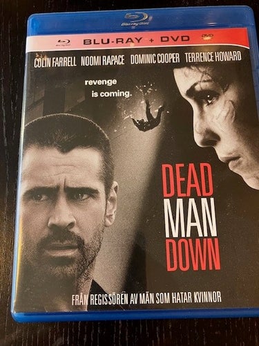 Dead Man Down BlueRay + DVD Farrell/Rapace