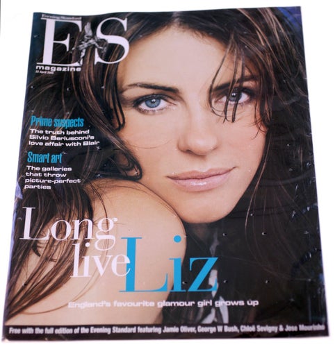 ES Magazine 22nd April 2005-NEW and sealed-Elizabeth Hurley-Weight 376g-FREEPOST