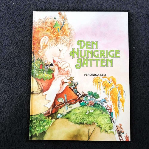 Den hungrige jätten / Hungriga - Barnbok , saga, berättelse barnbok