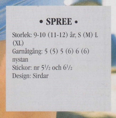 *** STICKMÖNSTER *** DAM *** FINA JUMPRAR ***