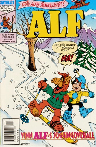 Alf Serietidning 1989 nr 11 (Oläst arkivex)