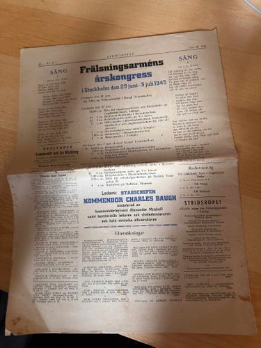 Stridsropet 16 juni 1945