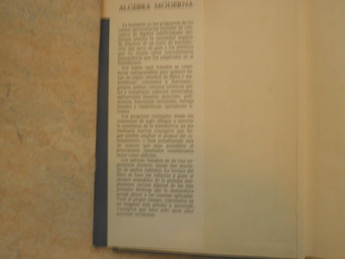 Modern algebra (spanska) av Lentin och Rivaud