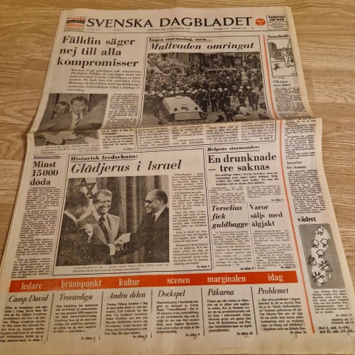 Svenska Dagbladet 19 september 1978