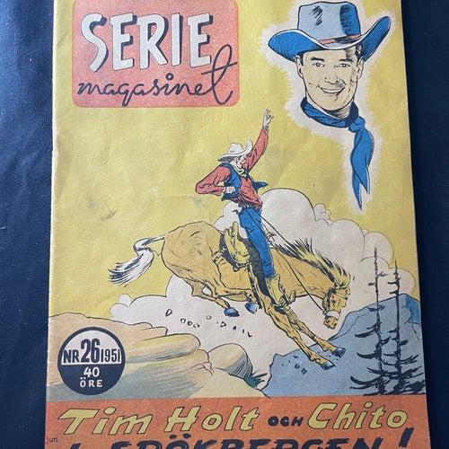Serie Magasinet Nr 26 1951 - Tim Holt och Chito i Spökbergen!
