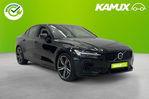 Volvo S60 Recharge T8 R-Design H/K Taklucka Läder AWD 392hk