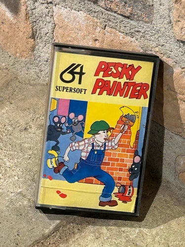 Pesky Painter C64 Supersoft Kassett