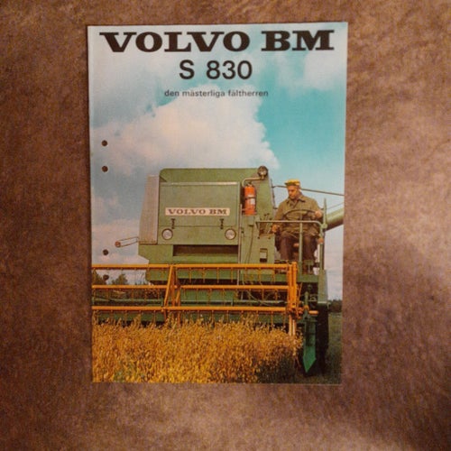 Volvo BM S 830 Broschyr