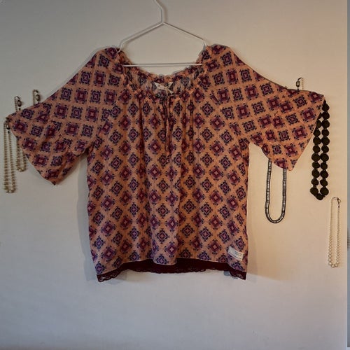 Odd Molly rosa topp, storlek 4