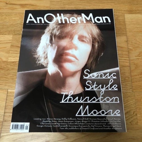 An Another Man Magazine Spring/Summer 2009 - Thurston Moore Front Cover
