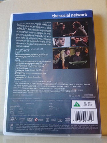 The social network, 2 Dvd
