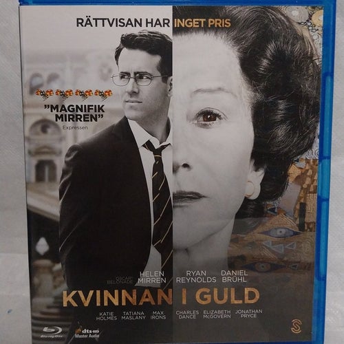Kvinnan I Guld Blu-Ray