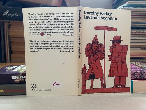 Levande begråtna av Dorothy Parker, bok, Very good plus