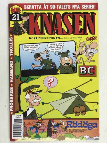 Knasen - 1992:21 Oläst!