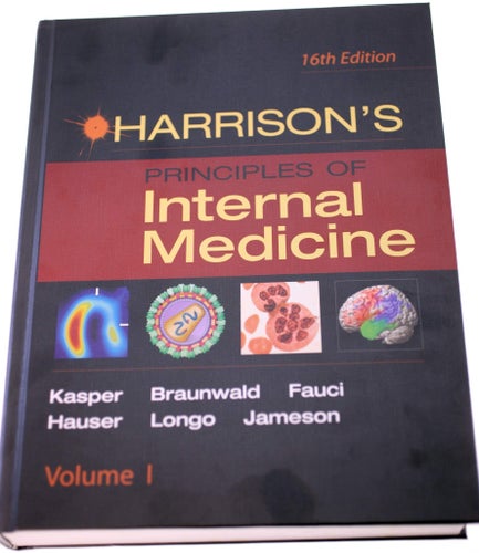 Harrison's Principles of Internal Medicine 16th Edition-Vol. I + Vol. II-5.1kg