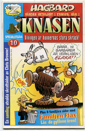 Knasen Specialutgåva Nr 10 bilaga 36 sidor 2002 Hagbard Flax