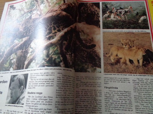 Saxons nr37 1978 Jan Lindblad, Clark Gable & Carole Lombard,