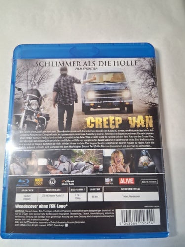 Creep man. Alive. Inplastad blu-ray.
