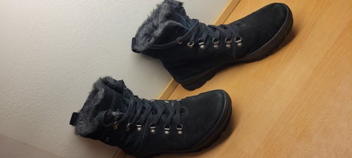 Legero Gore-Tex® Vinterskor i mocka med fuskpelsfodring – Storlek 40.5 (G-vidd)
