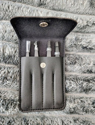 Pincettset i fodral