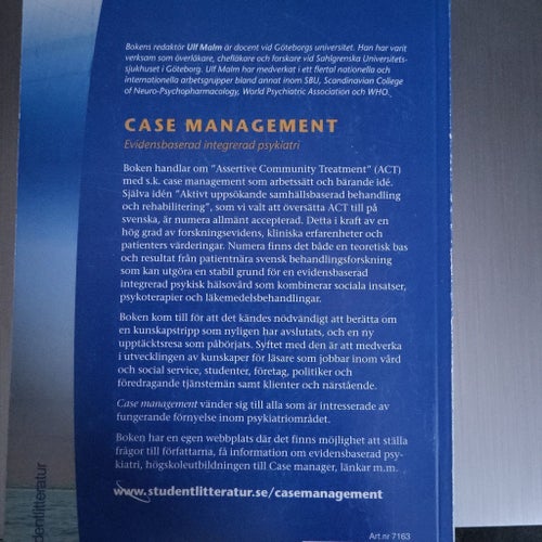 Case Management: Evidensbaserad integrerad psykiatri