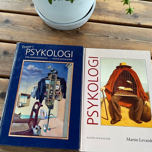 Texter i Psykologi av Martin Levander och Sture Olsson, 1988