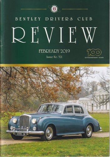 Tidskrift Bentley Drivers Club Review, February/2019